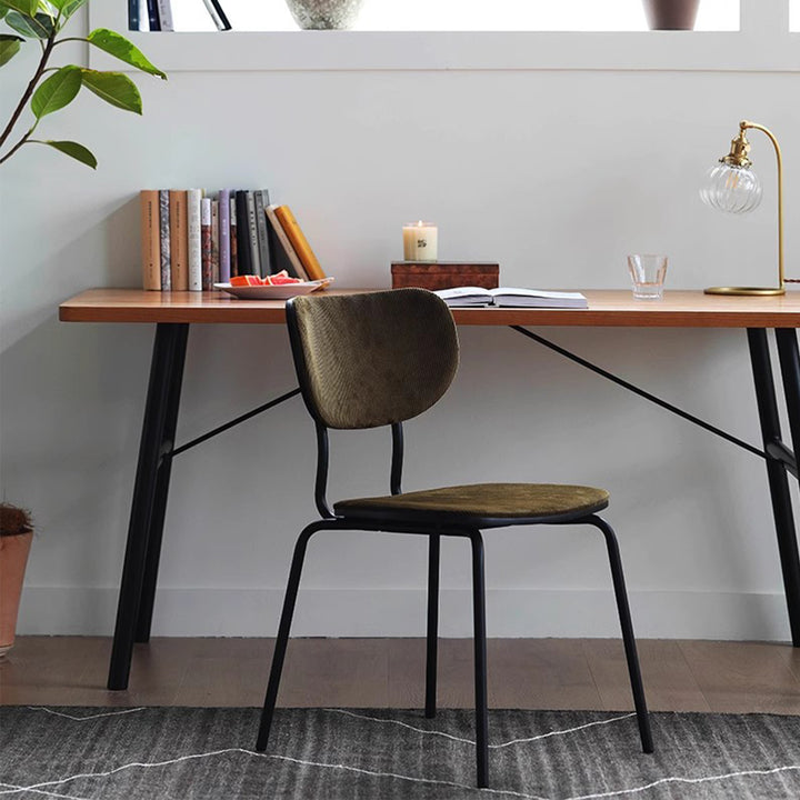 MAS-2889 Masdio Modern Suede Dining Chair