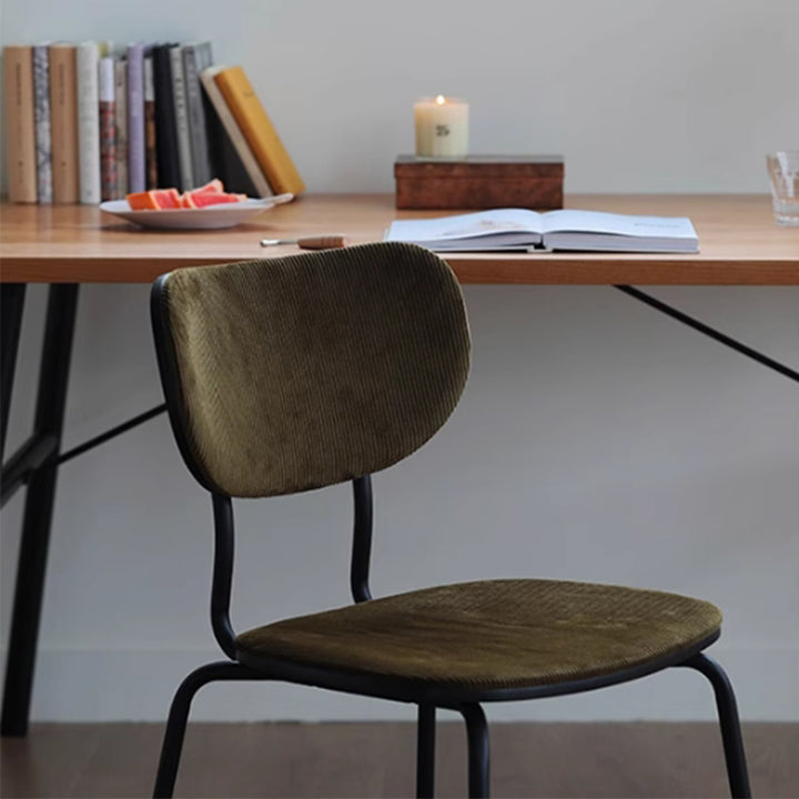 MAS-2889 Masdio Modern Suede Dining Chair