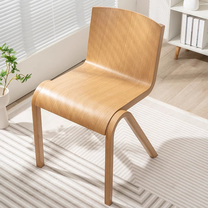 MAS-2890 Masdio Japandi Solid Wood Dining Chair