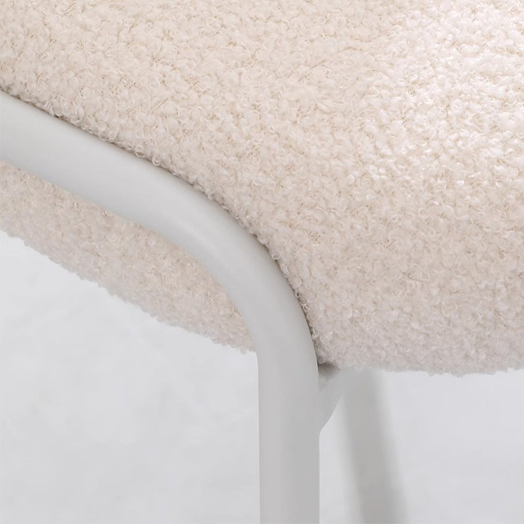 MAS-2891 Masdio Modern Boucle Dining Chair