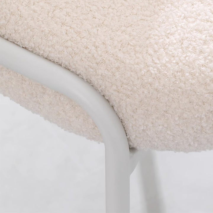 MAS-2891 Masdio Modern Boucle Dining Chair