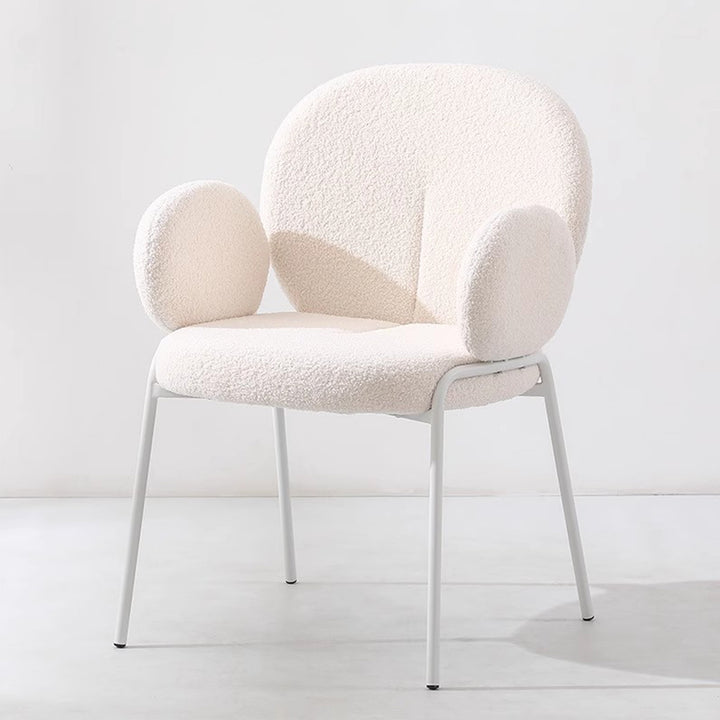 MAS-2891 Masdio Modern Boucle Dining Chair