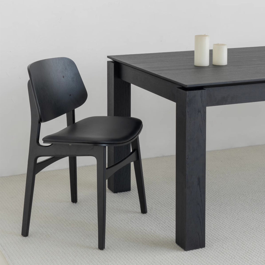 MAS-2892 Masdio Rustic Solid Wood Dining Chair