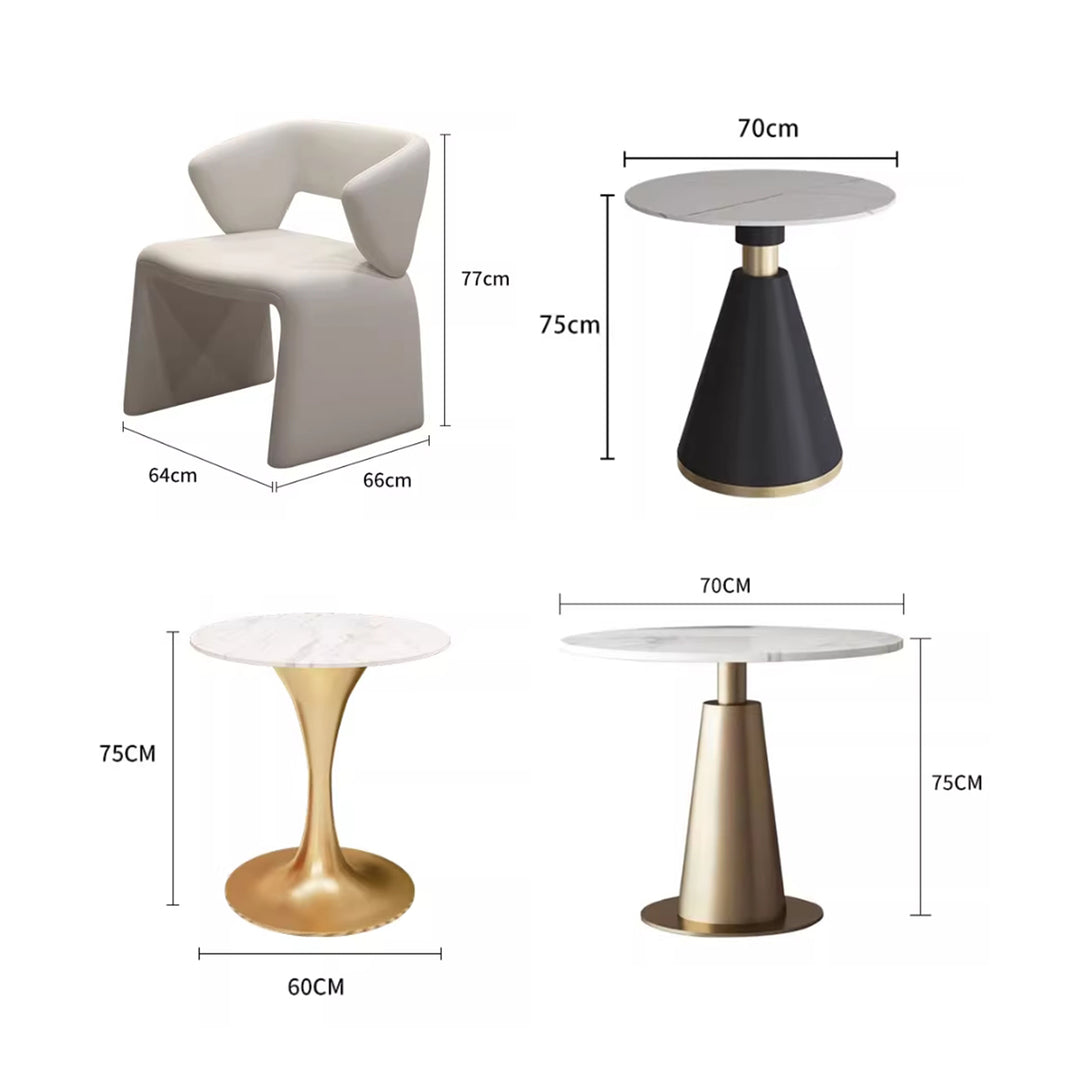 MAS-2901 Masdio Modern Dining Table & Chairs