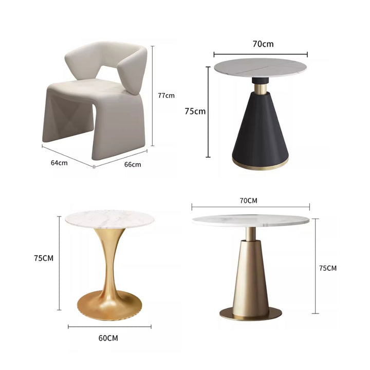 MAS-2901 Masdio Modern Dining Table & Chairs