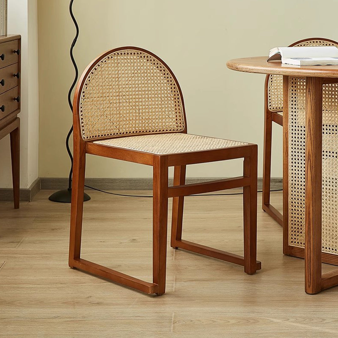 MAS-2904 Masdio Rustic Solid Wood Dining Chair