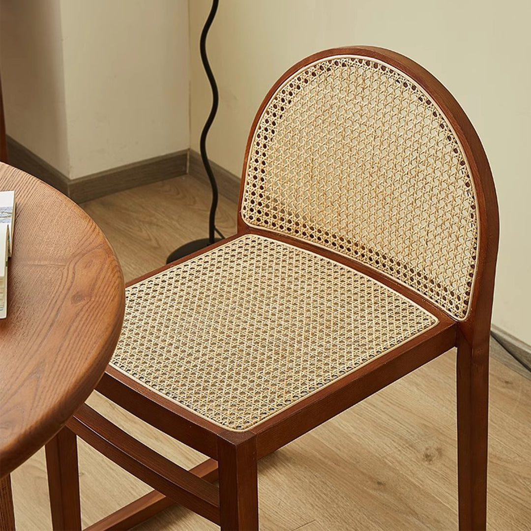 MAS-2904 Masdio Rustic Solid Wood Dining Chair
