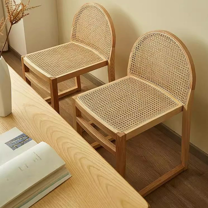 MAS-2904 Masdio Rustic Solid Wood Dining Chair