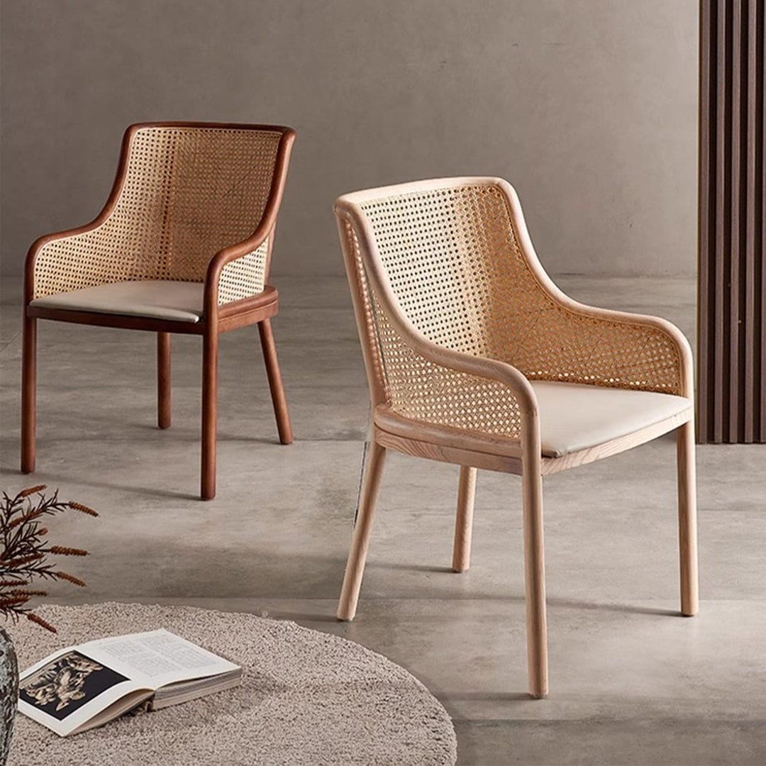 MAS-2906 Masdio Rustic Rattan Dining Chair