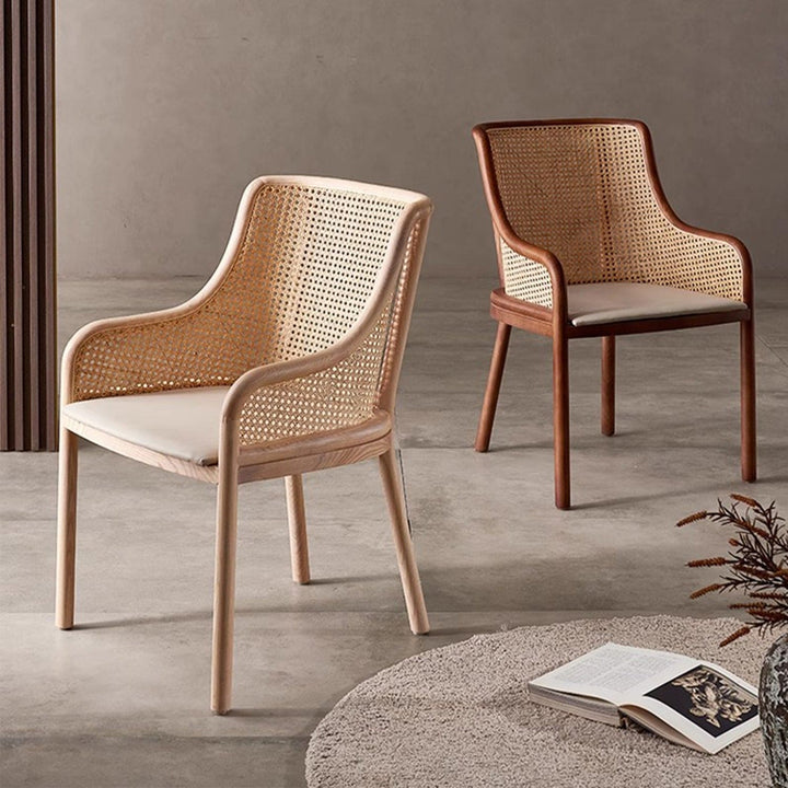 MAS-2906 Masdio Rustic Rattan Dining Chair