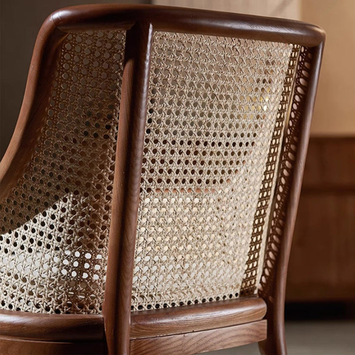 MAS-2906 Masdio Rustic Rattan Dining Chair
