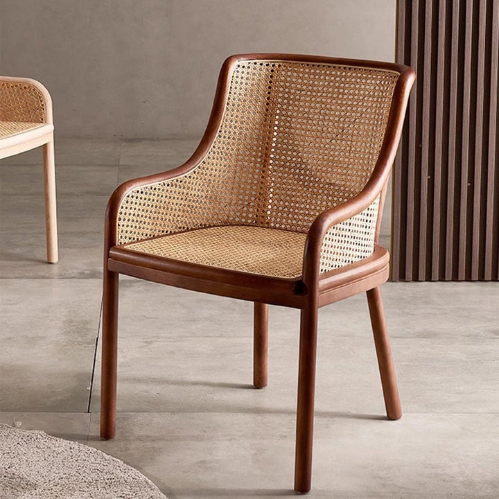MAS-2906 Masdio Rustic Rattan Dining Chair