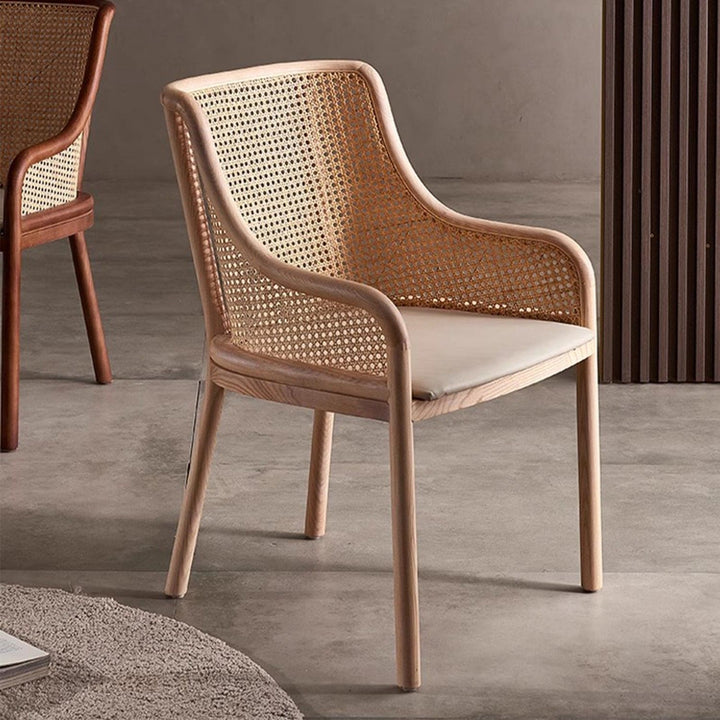 MAS-2906 Masdio Rustic Rattan Dining Chair