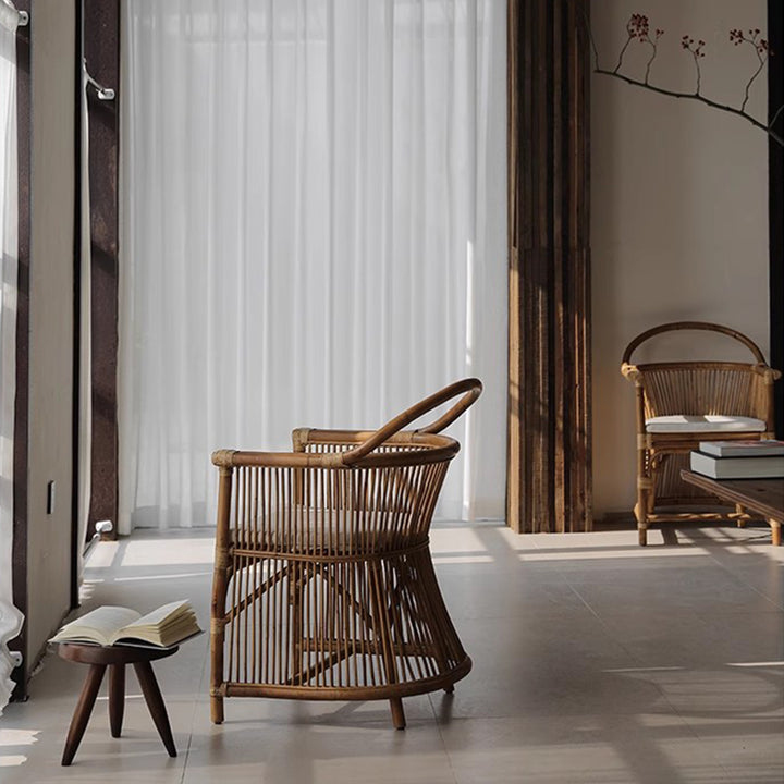 MAS-2931 Masdio Vintage Rattan Chair