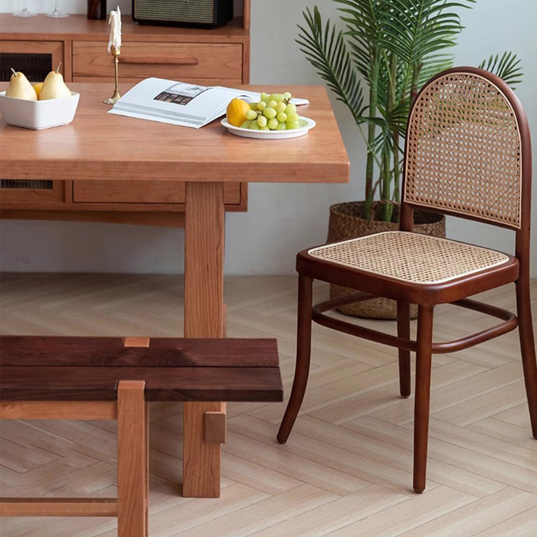 MAS-2958 Masdio Vintage Rattan Dining Chair