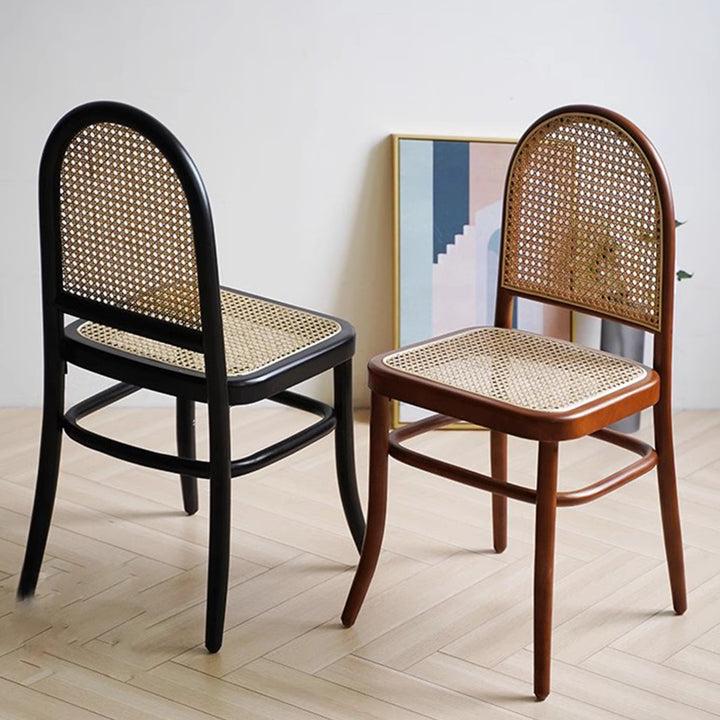 MAS-2958 Masdio Vintage Rattan Dining Chair
