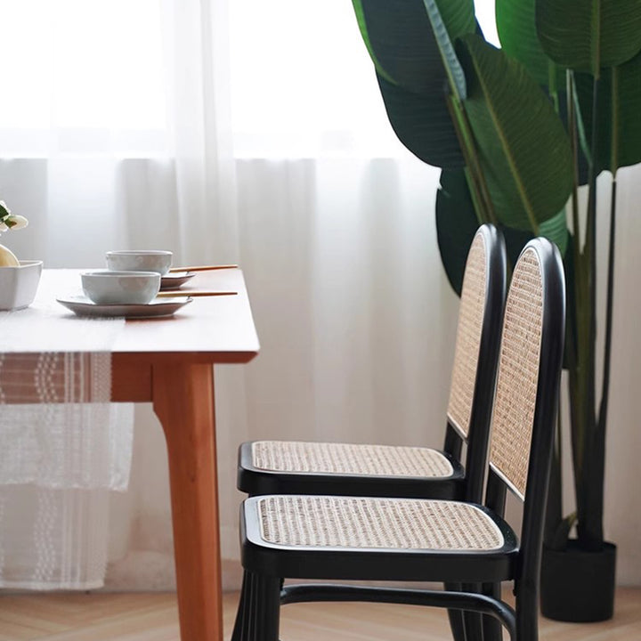 MAS-2958 Masdio Vintage Rattan Dining Chair