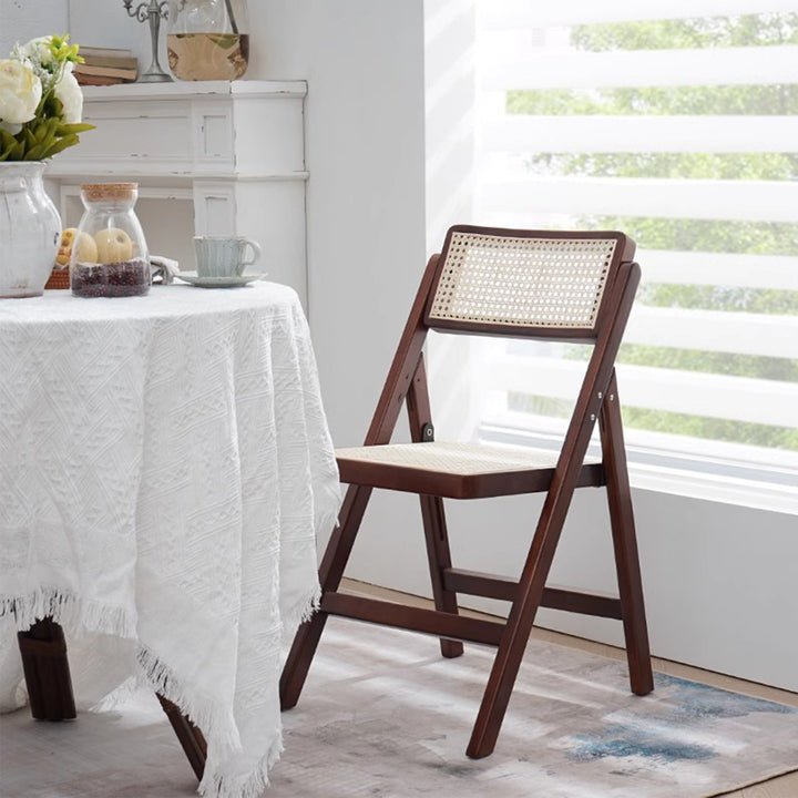 MAS-2959 Masdio Vintage Rattan Dining Chair