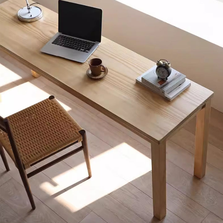 MAS-2961 Masdio Japandi Solid Wood Study Table