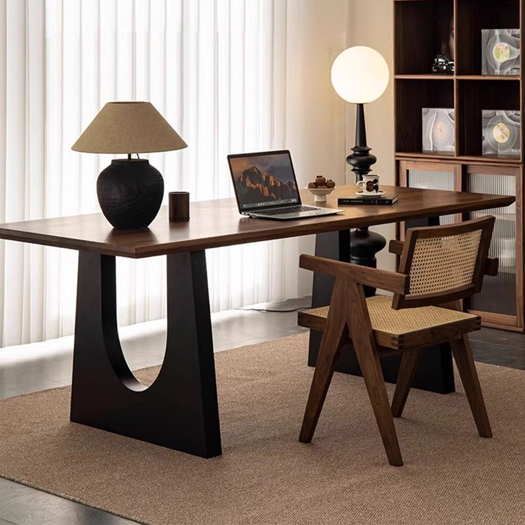 MAS-2972 Masdio Japandi Solid Wood Study Table