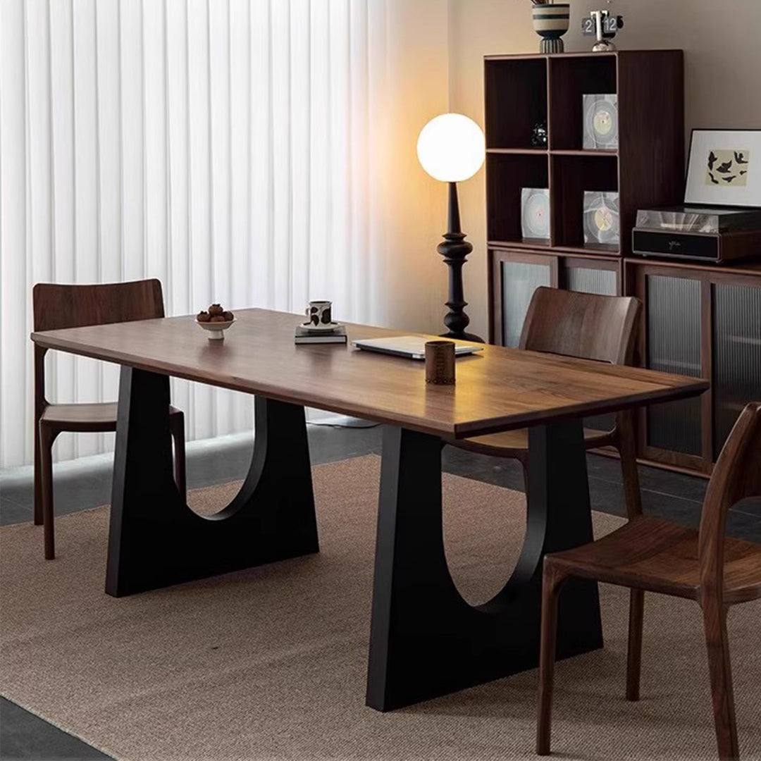 MAS-2972 Masdio Japandi Solid Wood Study Table