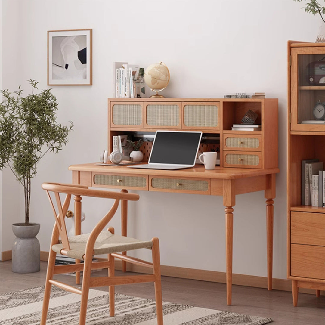 MAS-2978 Masdio Japandi Solid Wood Study Table