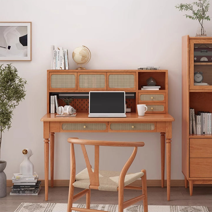 MAS-2978 Masdio Japandi Solid Wood Study Table