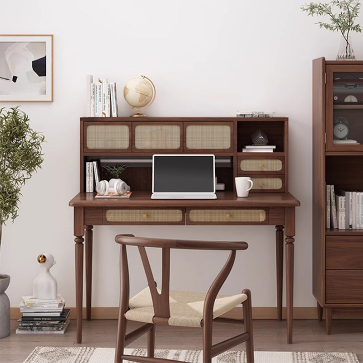 MAS-2978 Masdio Japandi Solid Wood Study Table