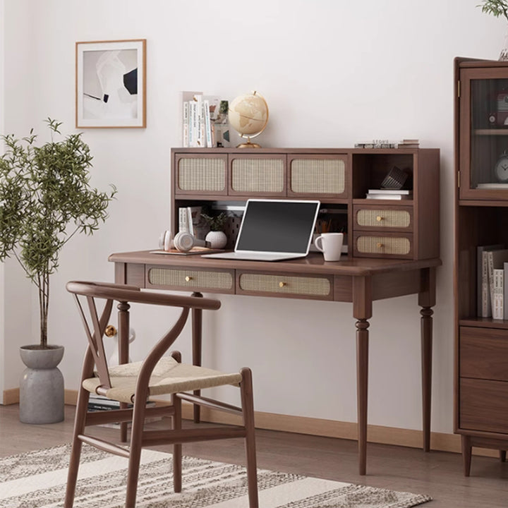 MAS-2978 Masdio Japandi Solid Wood Study Table