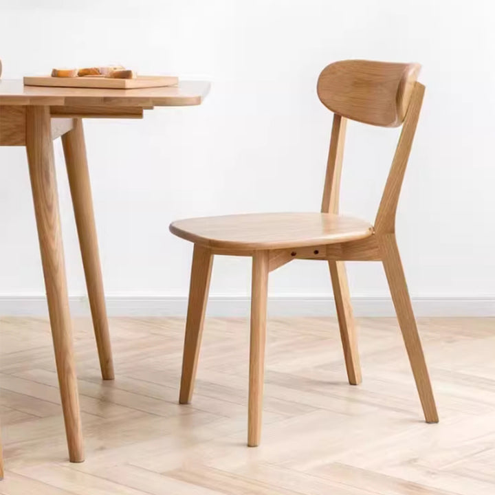 MAS-2985 Masdio Rustic Solid Wood Dining Chair