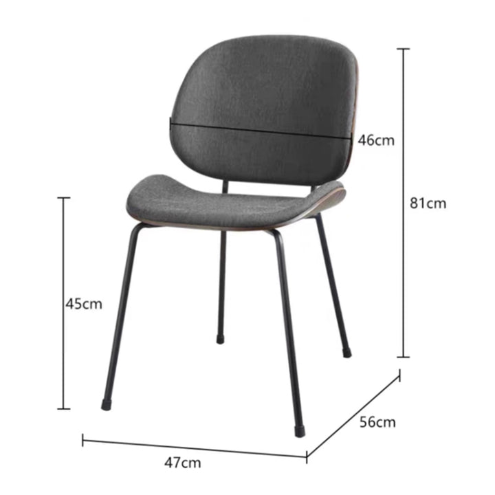 MAS-2991 Masdio Modern Fabric Dining Chair