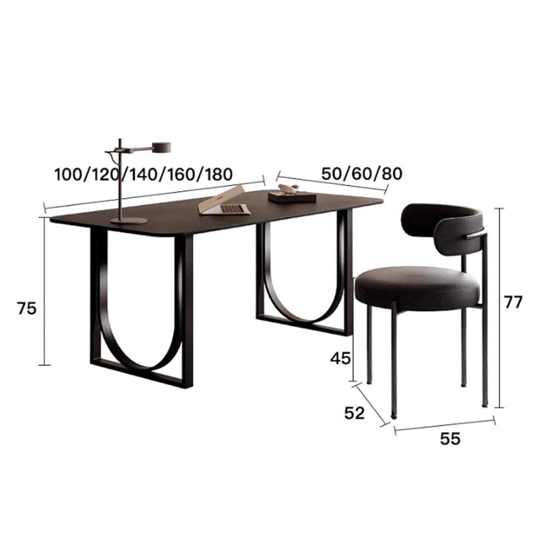 MAS-2994 Masdio Modern Sintered Stone Study Table
