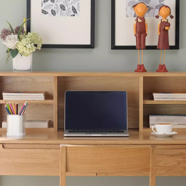 MAS-3010 Masdio Rustic Solid Wood Study Desk
