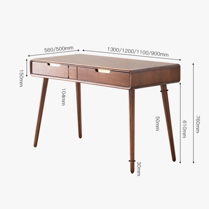 MAS-3017 Masdio Solid Wood Study Table