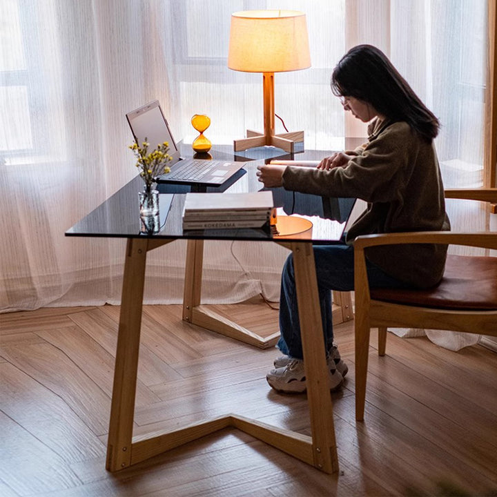 MAS-3019 Masdio Japandi Study Table