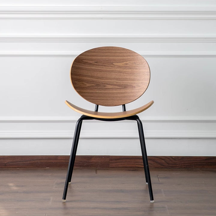 MAS-3034 Masdio Wood Clad Designer Dining Chair