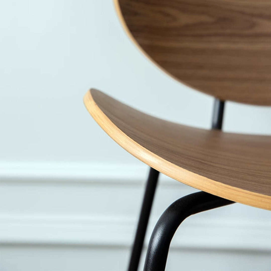 MAS-3034 Masdio Wood Clad Designer Dining Chair
