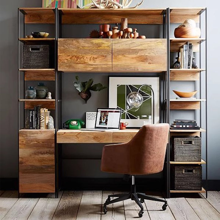 MAS-3036 Masdio Industrial Solid Oak Shelf