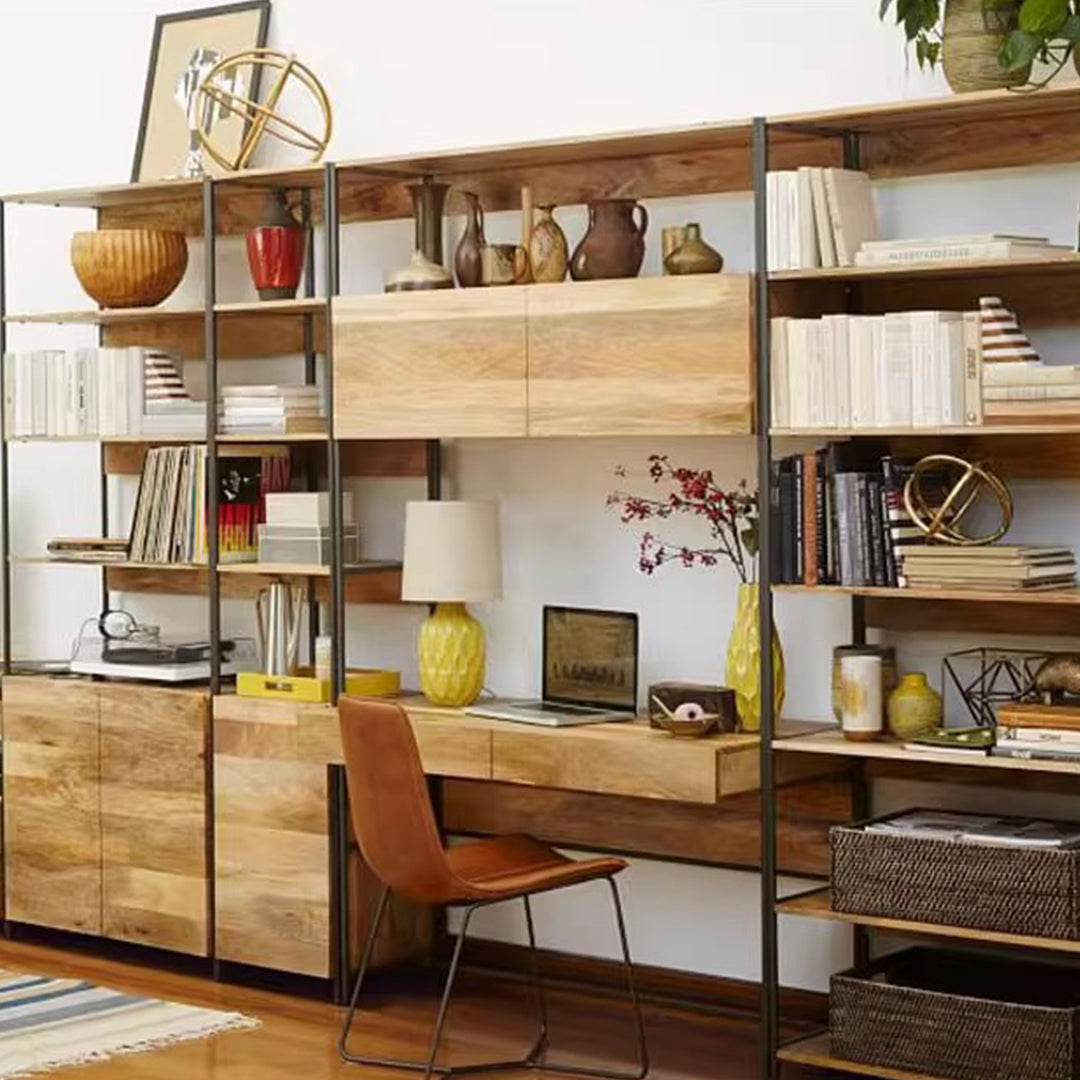 MAS-3036 Masdio Industrial Solid Oak Shelf