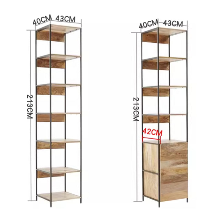 MAS-3036 Masdio Industrial Solid Oak Shelf