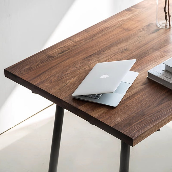 MAS-3041 Masdio Modern Industrial Solid Wood Study Table