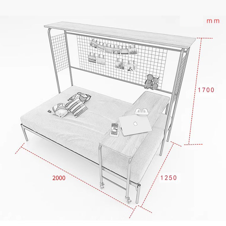 MAS-3045 Masdio Industrial Study Bedframe