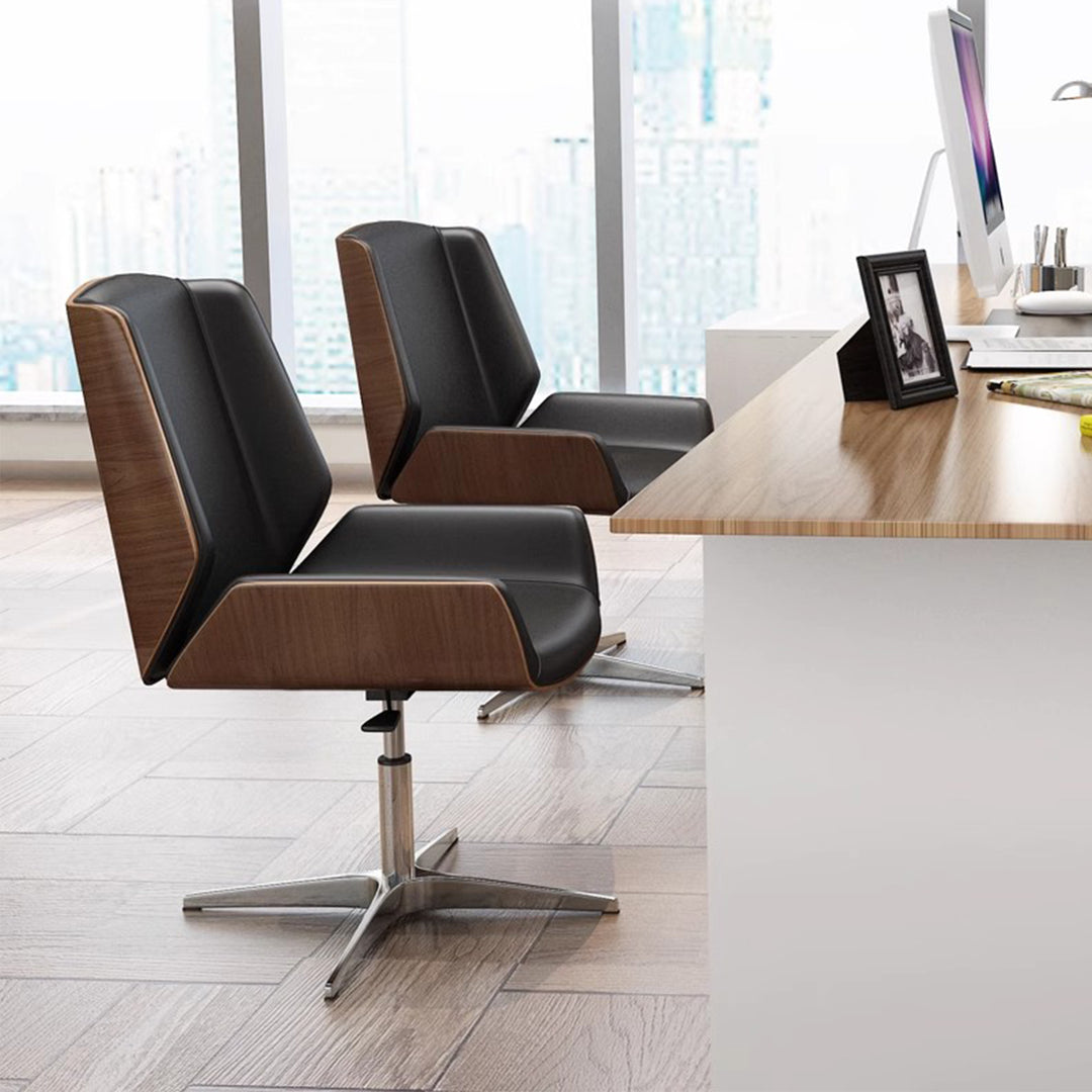MAS-3048 Masdio Wood Clad Office Chair