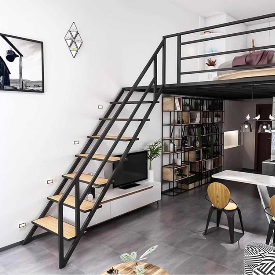MAS-3059 Masdio Modern Industrial Loft Bed