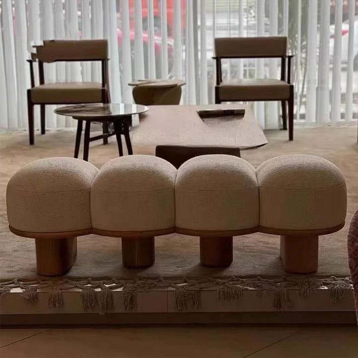 MAS-3069 Masdio Modern Boucle Bench