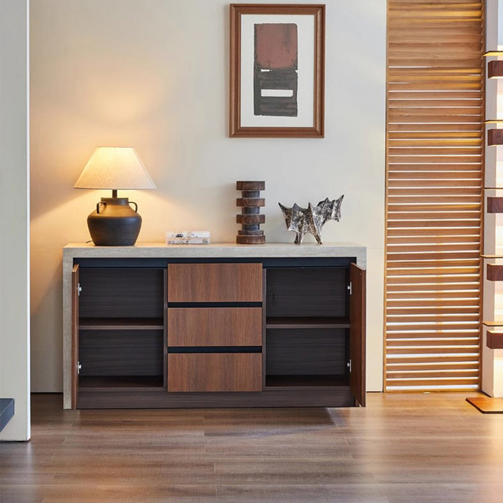MAS-3076 Masdio Modern Travertine Sideboard