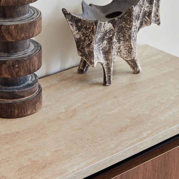 MAS-3076 Masdio Modern Travertine Sideboard