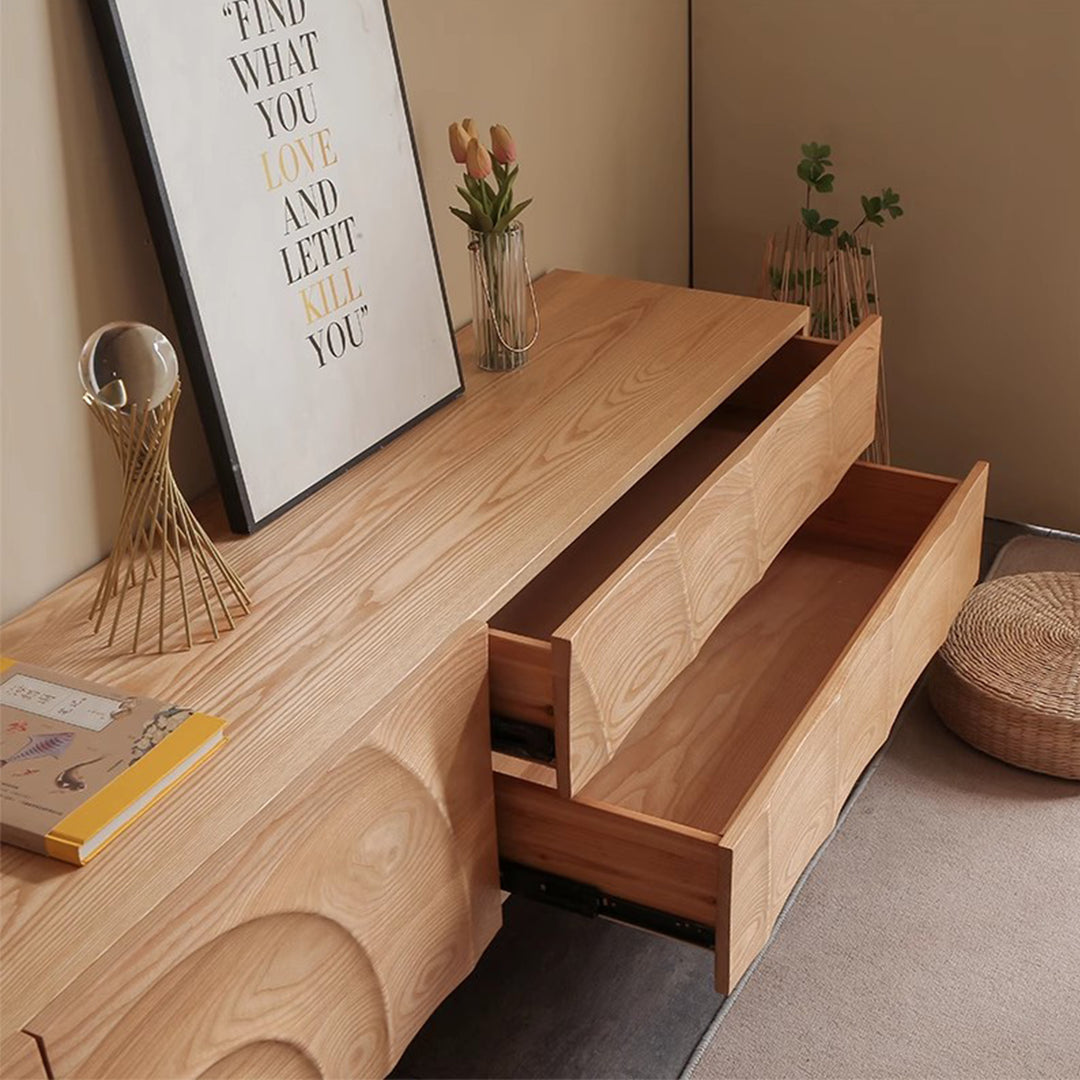 MAS-3078 Masdio Modern Solid Wood TV Console