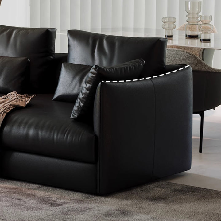 MAS-3090 Masdio Modern Genuine Leather Sofa