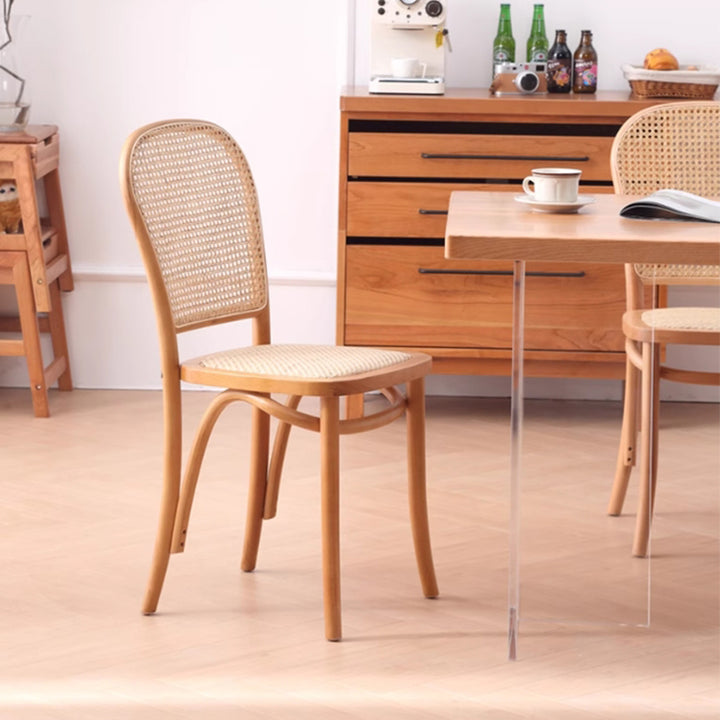 MAS-3129 Masdio Vintage Rattan Dining Chair